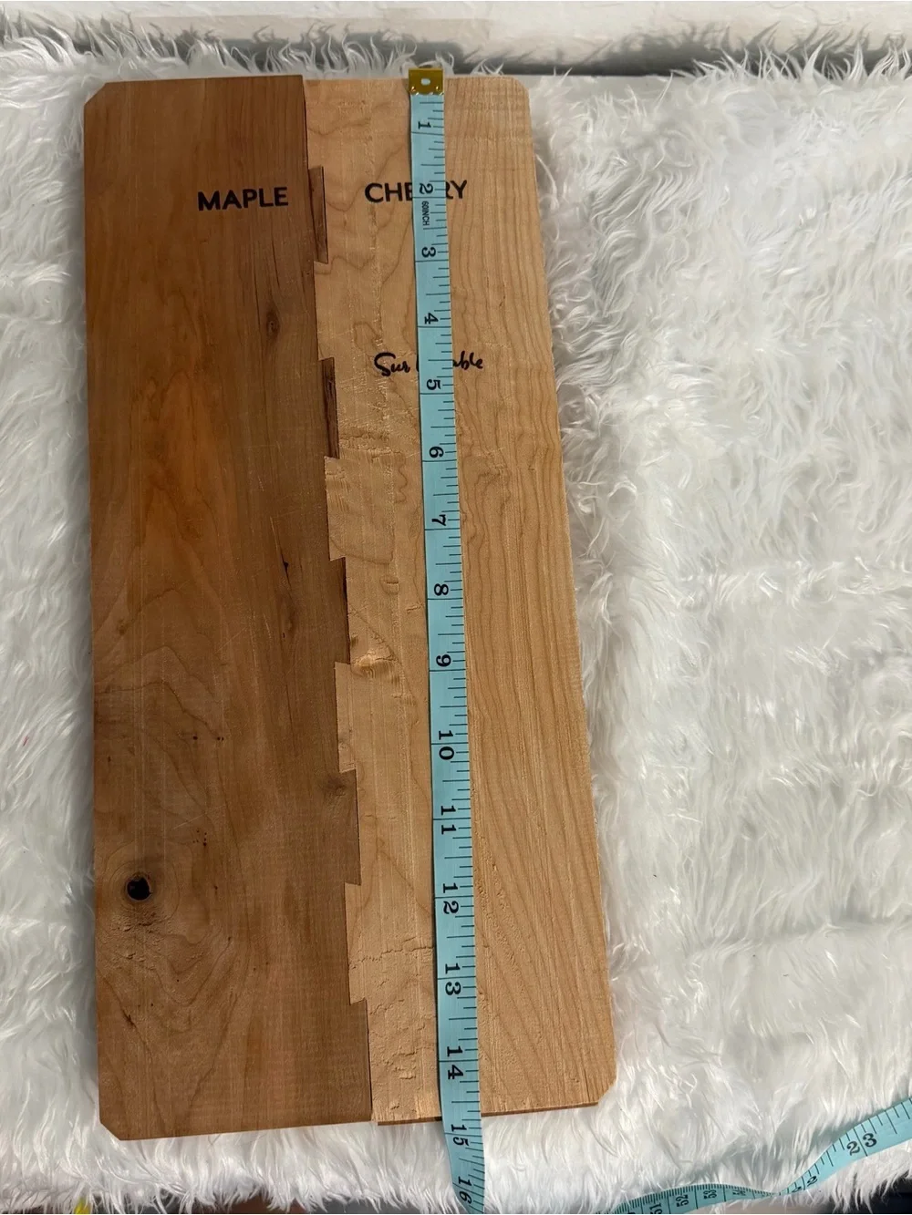 Sur la table duo Maple & Cherry Wood/ Grill/Charcuterie Boards - Set of 2